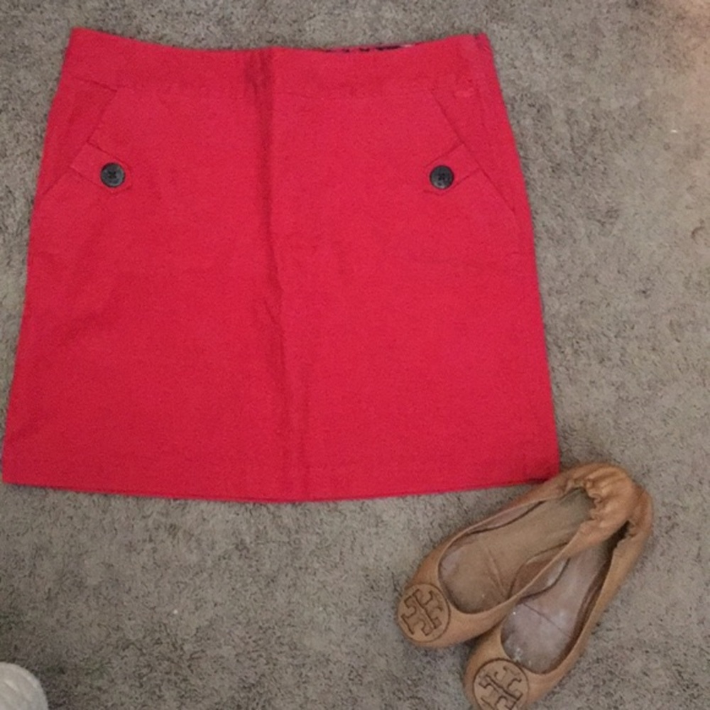 Vineyard Vines Pink Corduroy Skirt
